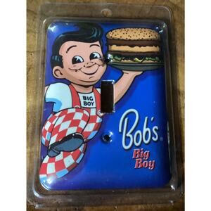 NEW BOBS BIG BOY METAL LIGHT SWITCH COVER